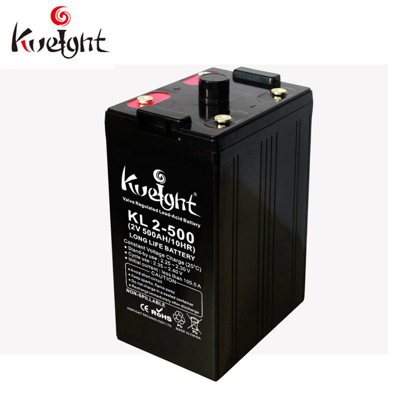 Bateria profunda do ciclo do gel da bateria acidificada ao chumbo 2v 600ah UPS de VRLA para o sistema do painel solar