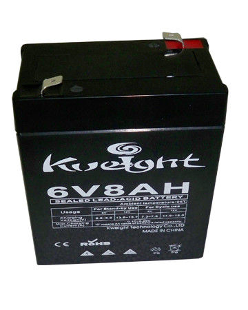Baterias acidificadas ao chumbo de UPS Smf da bateria recarregável de VRLA 6v 8ah para o sistema de alarme