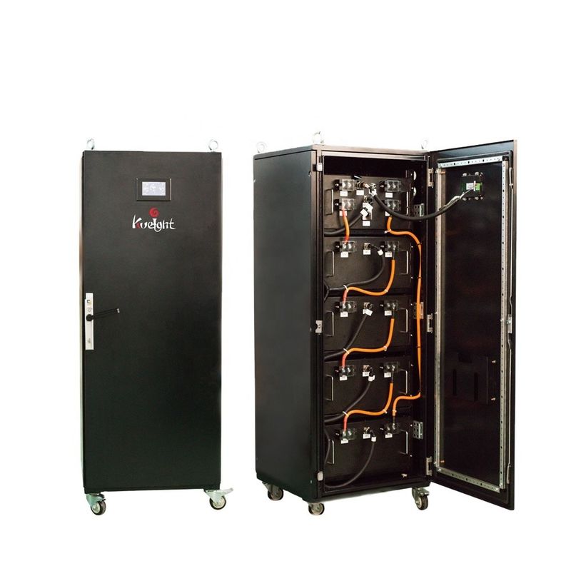 Sistema de energia de alta tensão de backup de sistema do armazenamento do armário de 192v 100ah com inversor