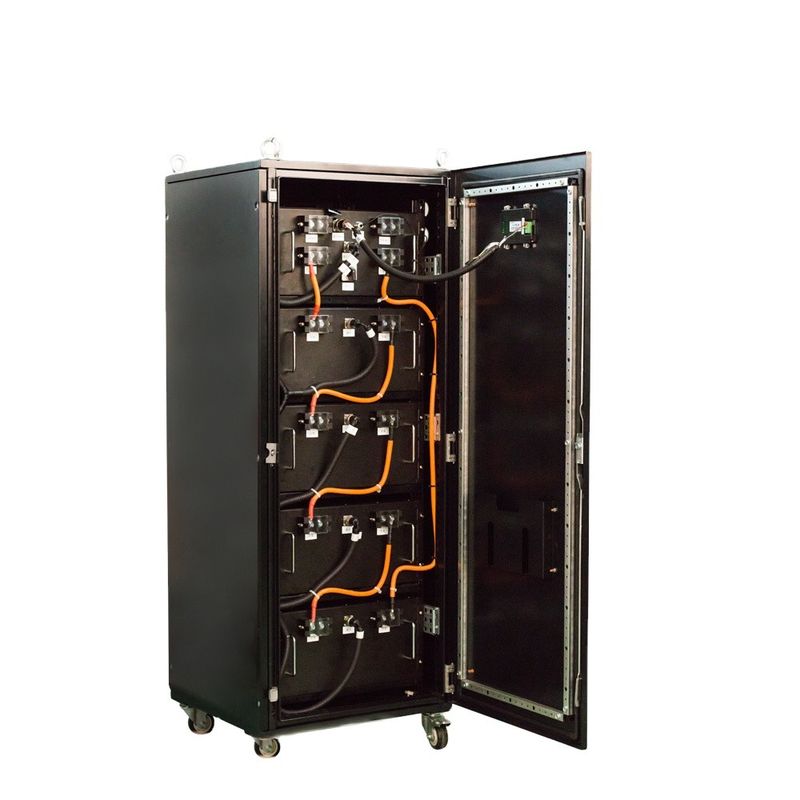 Sistema de energia de alta tensão de backup de sistema do armazenamento do armário de 192v 100ah com inversor
